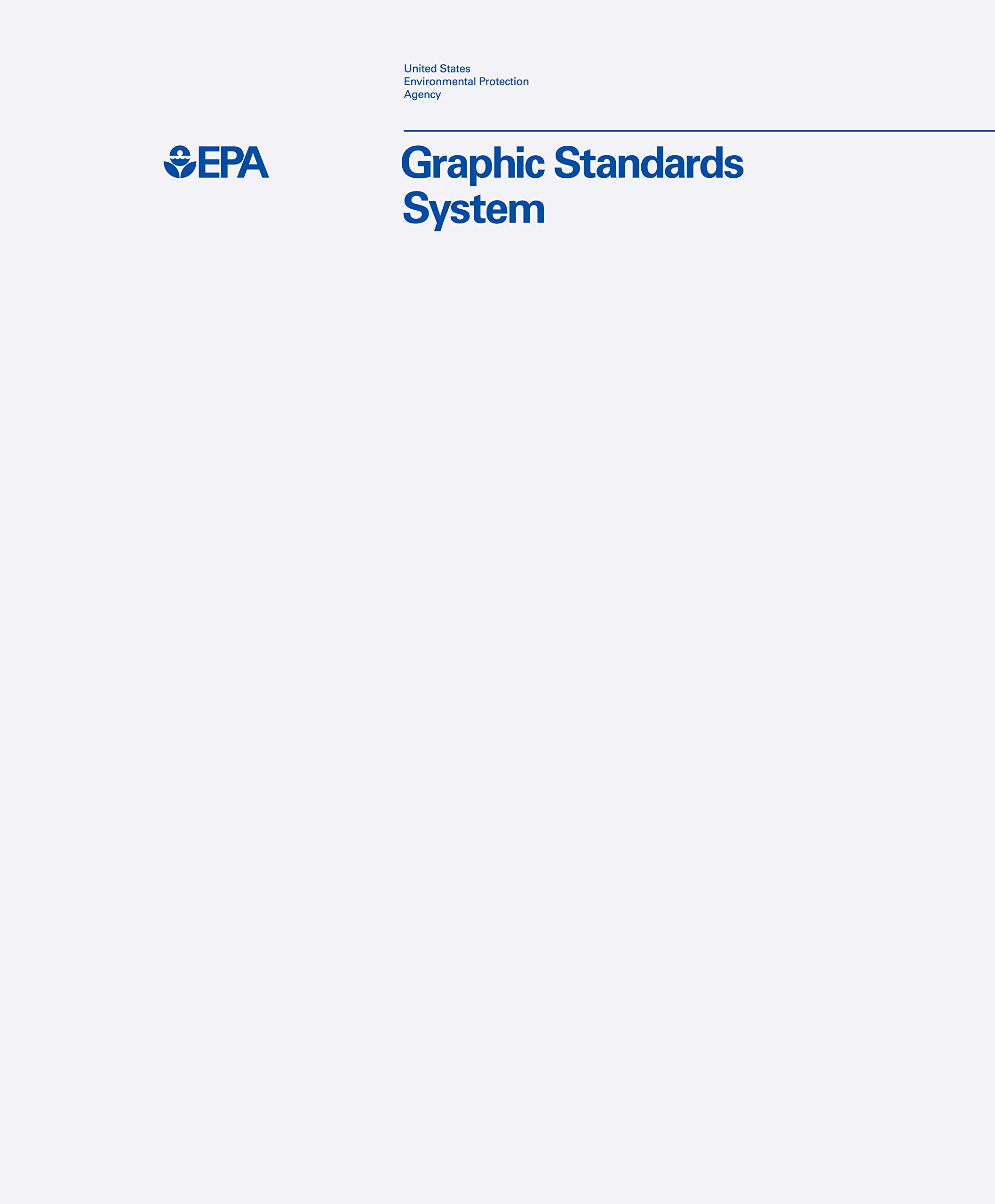 EPA Graphic Standards System livre d'art design vintage de collection pour passionnés
