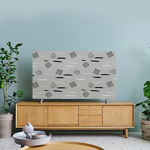 Image of Glassiano Marigold Dustproof Printed 65 inch LED TV Cover Screen Protector Compatible for All Models, Print 45