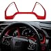Thenice for 10th Gen Civic Dash Board Instrument Panel Dial Dashboard Trim Cover Frame ABS Decal Interior Moulding Accessories for Honda Civic 2020 2019 2018 2017 2016 -Red