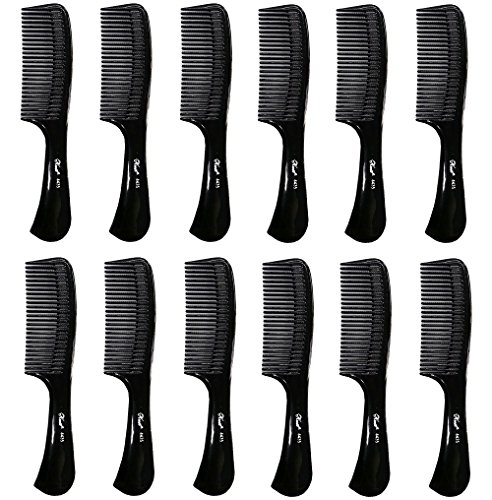 Peignes de coupe Krest 4435 lot de 12 peignes professionnels longs de 23 cm