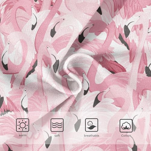 Girls Underwear Soft Cotton Flamingo Kids Panties in Sizes 2/3t, 4t, 5t, 6 and 83