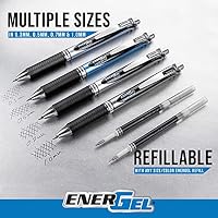 Pentel EnerGel RTX Retractable Liquid Gel Pens, (0.7mm), Assorted Colors, Ultimate Writing Pens, Best Writing Pens for Office, School and Journaling, Pack of 12 — image 6