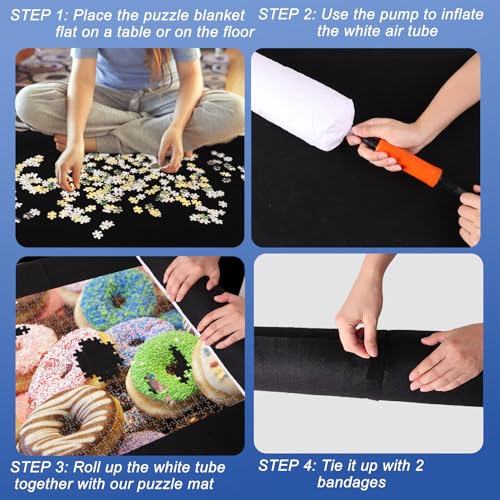 Woplagyreat PM-NEW-222 Jigsaw Puzzle Mat Roll Up thumb #2