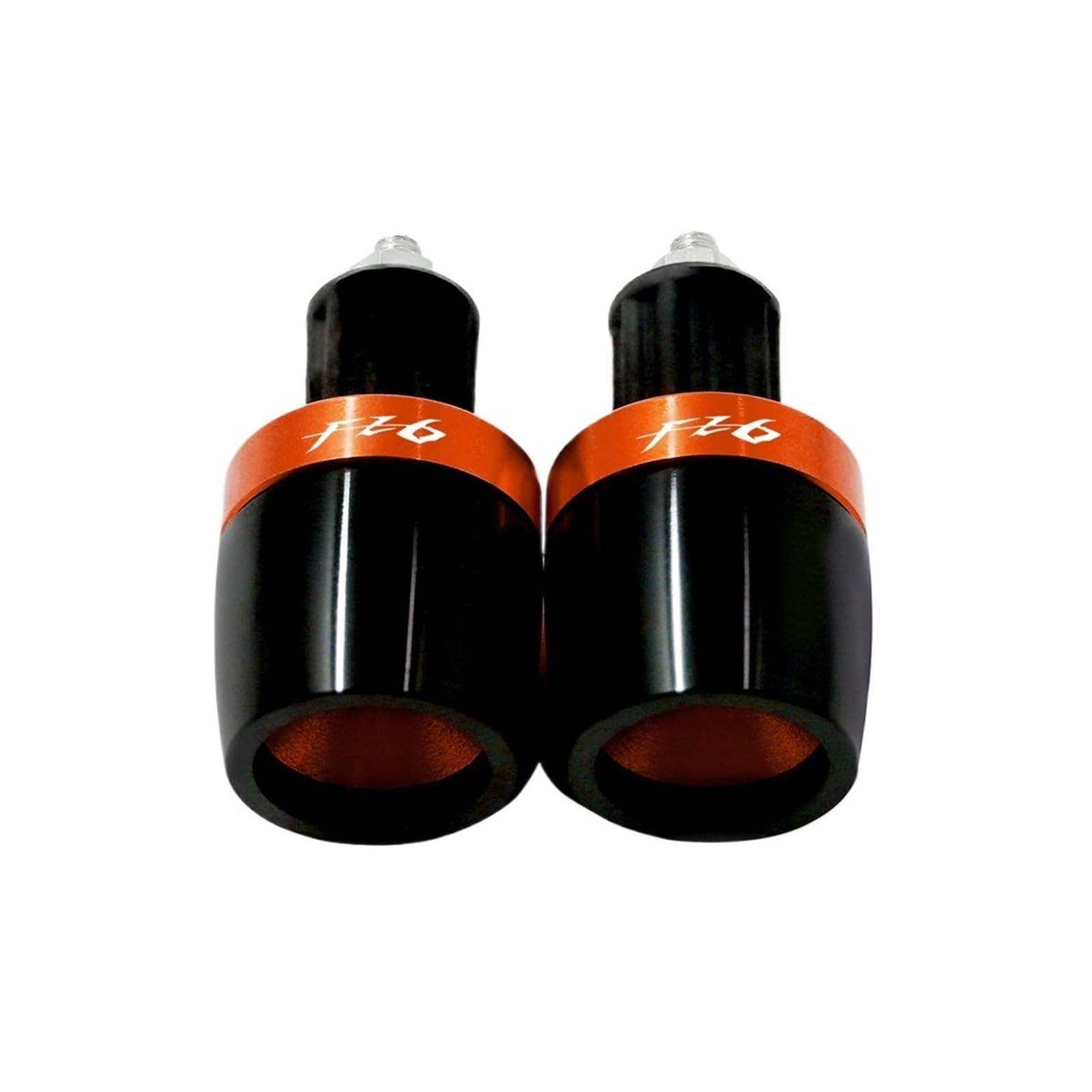 Moto Manubrio Estremità Spina Moto 7 8"22mm Manopole Manubrio Estremità Universale Manubrio Contrappeso Tappi Terminali Slider Per YAM&AHA FZ6 FAZ&ER FZ6R FZ 6