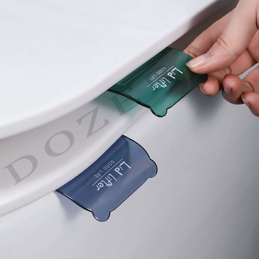DOZERA Toilet Seat Lifter Self-Adhesive Toilet Seat Holder with Double Tape Toilet Seat Lifter Handle Clip Water Closet Toilet Lifter Avoid Direct Contact with Cover & Seat (Multicolor) (3) (B0BN5JQD4L) Amazon Price History, Amazon Price Tracker