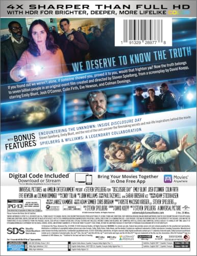 Image of Disclosure Day - Limited Edition Steelbook 4K Ultra HD + Blu-ray + Digital
