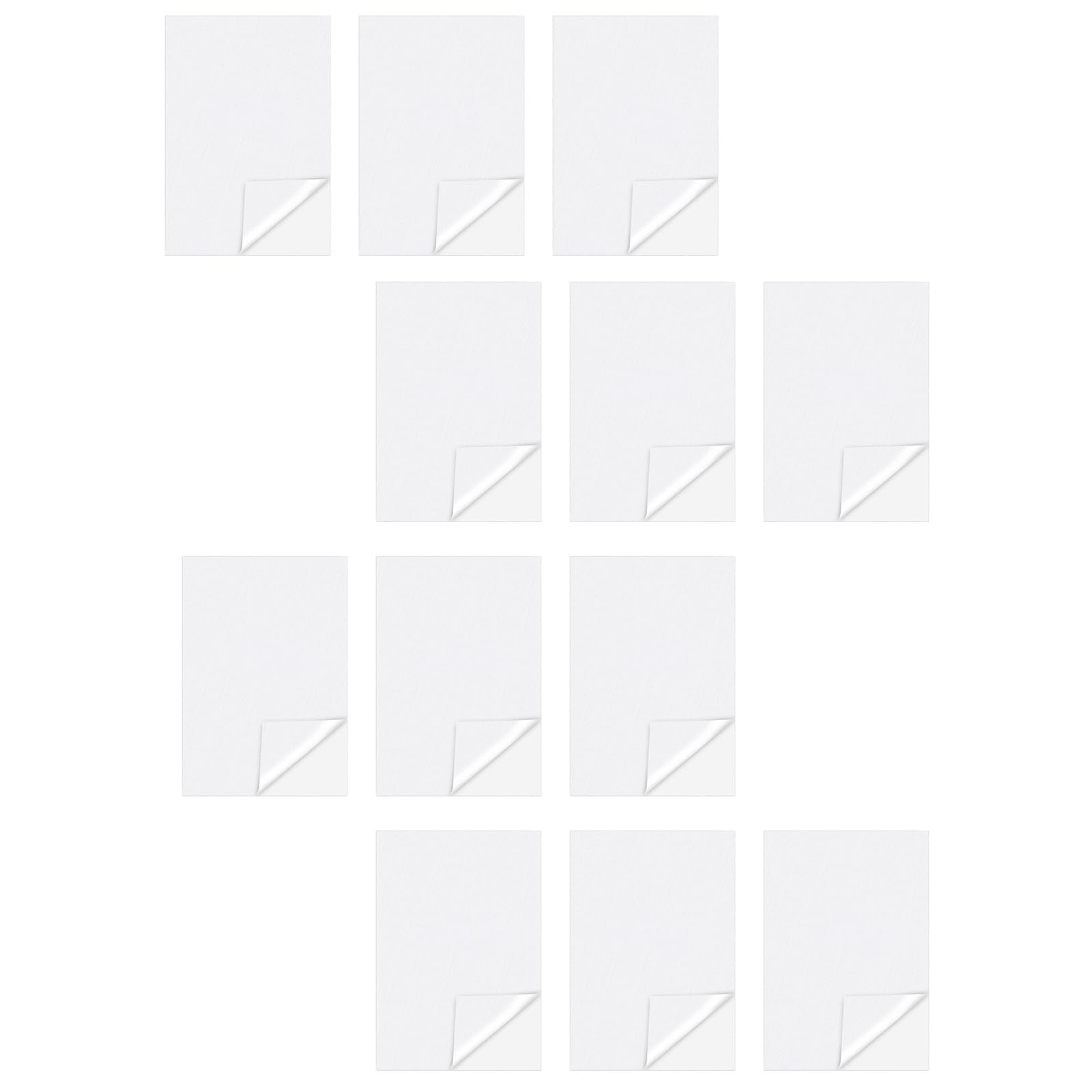Stabilisateur de broderie soluble autocollant film hydrosoluble lavable pour canevas