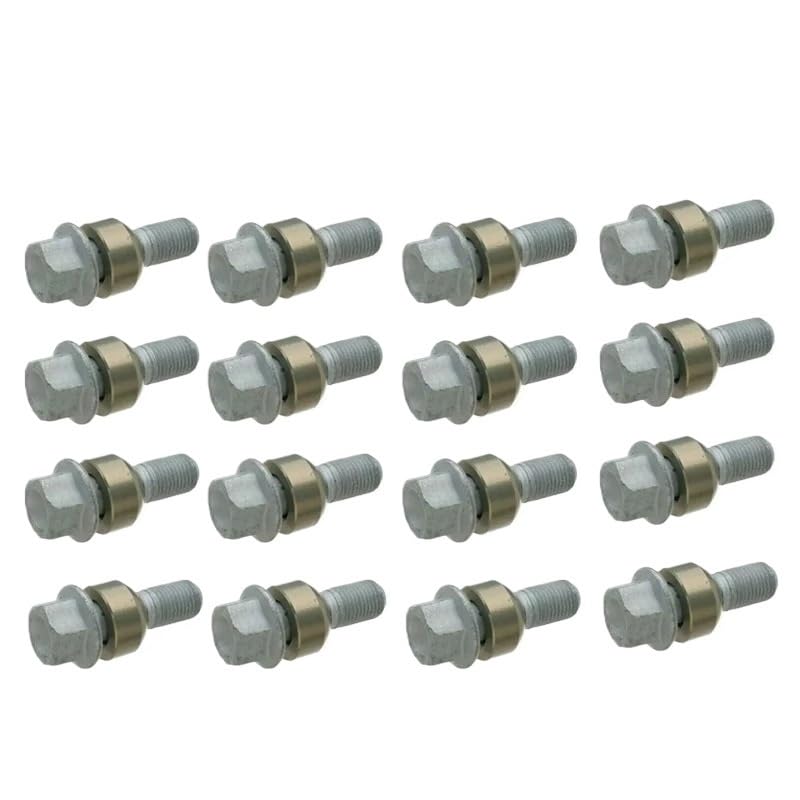 16Pcs for Porsche 911 for Boxster for Cayman Wheel Lug Bolt (14 * 1.5 * 44) WHT006978 99736120301 99736120302