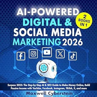 AI-Powered Digital & Social Media Marketing 2026: Surpass 2025 cover art