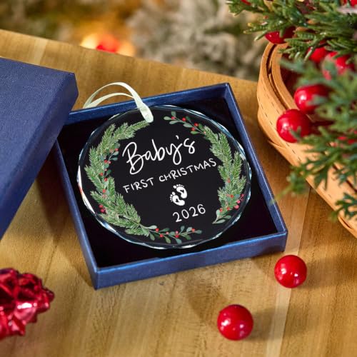 Image of Babys First Christmas Ornaments 2026,New Parents Gifts Baby First Xmas Gifts