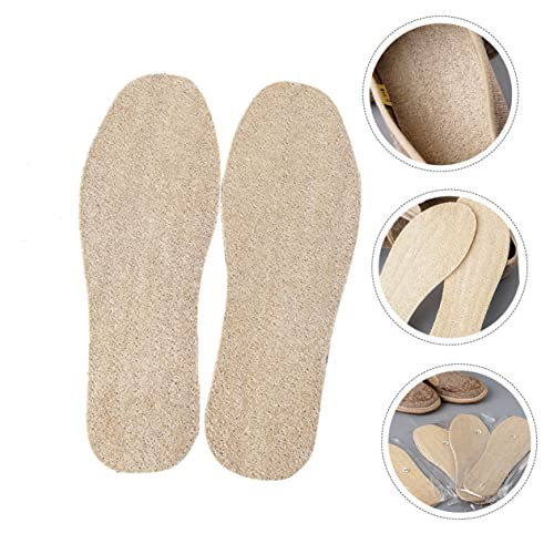 2 pares de plantillas de esponja de lufa transpirables para hombre y mujer miniatura 2