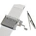 Wingostore 30 Notes Music Box Movement Hand Crank DIY Your Songs with Tool Kit