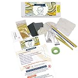 Kintsugi Repair Kit for Pro with Genuine Gold Powder & Low Allergenic Urushi, Kintsukuroi