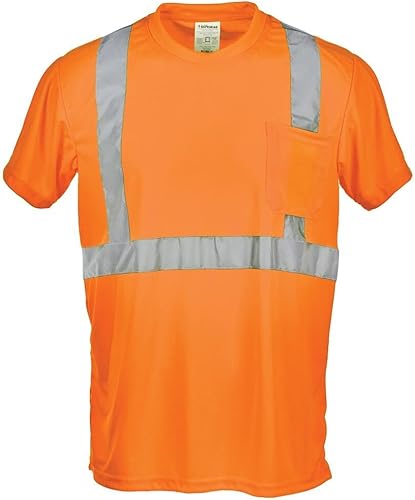 Miniatura 3 de J. J. Keller SAFEGEAR - Camiseta de alta visibilidad - Tipo R Clase 2, compatible con CSA Z96-15