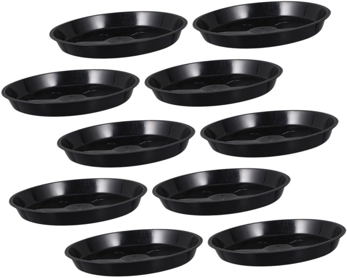 10pcs Large Plant Pot Water Trays Plastic Flowerpot Bases Modern Plant Pot Trays Gardening Water for