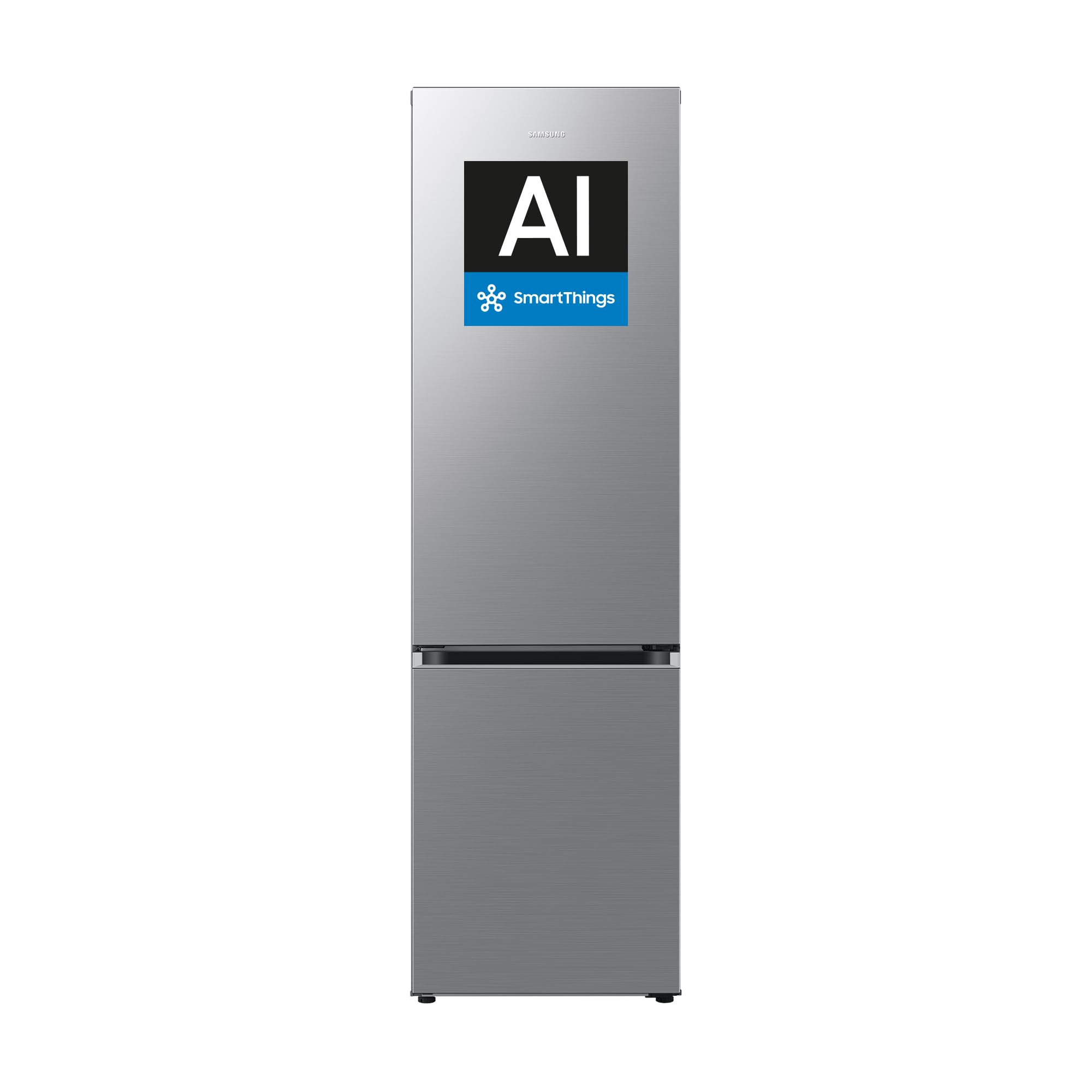 Samsung Frigorífico Combi No Frost 203cm 387L SpaceMax RB38C607AS9/EF | Twin Cooling Plus, Máxima eficiencia energética, SmartThings AI Energy Mode, Cajón Optimal Fresh+, Gran Capacidad