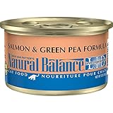 Natural Balance Green Pea and Salmon Formula Cat Food (Pack of 24 3-Ounce Cans)