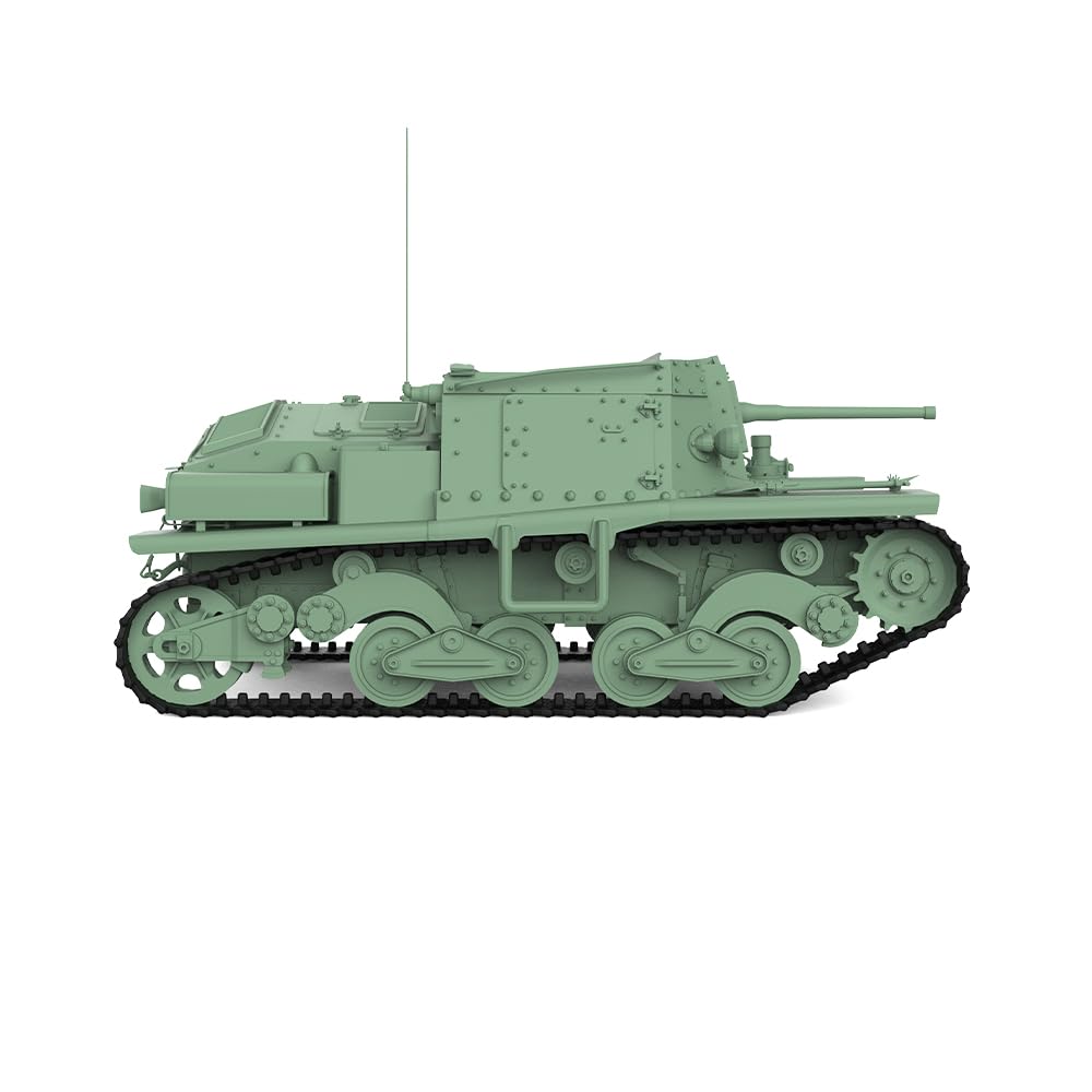 MRY-SFW SS16682 1/16 zestaw do budowy modelu wojskowego IA Fiat-Ansaldo L40 47/32 działo samobieżne