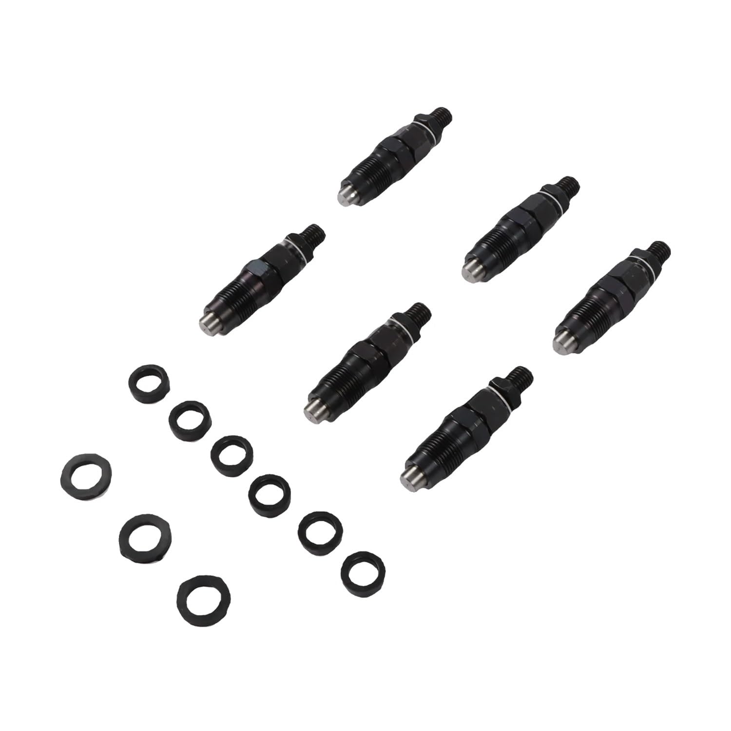 Hsugftmz One Color 6Pcs Fuel Injector Nozzle Set 23600-64050 093500-3400 Common Rail Injector Assembly For Engine Parts