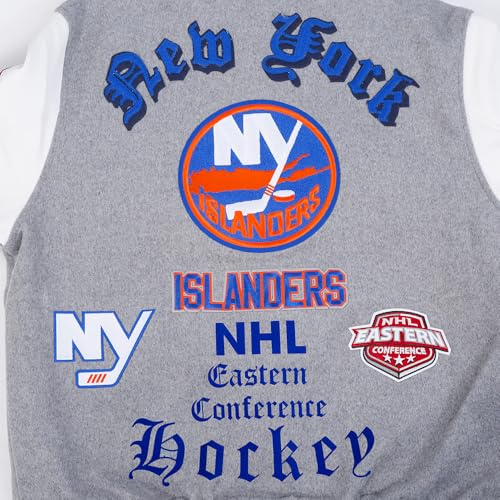 Image of Pro Standard Mens NHL Old English Varsity Jacket