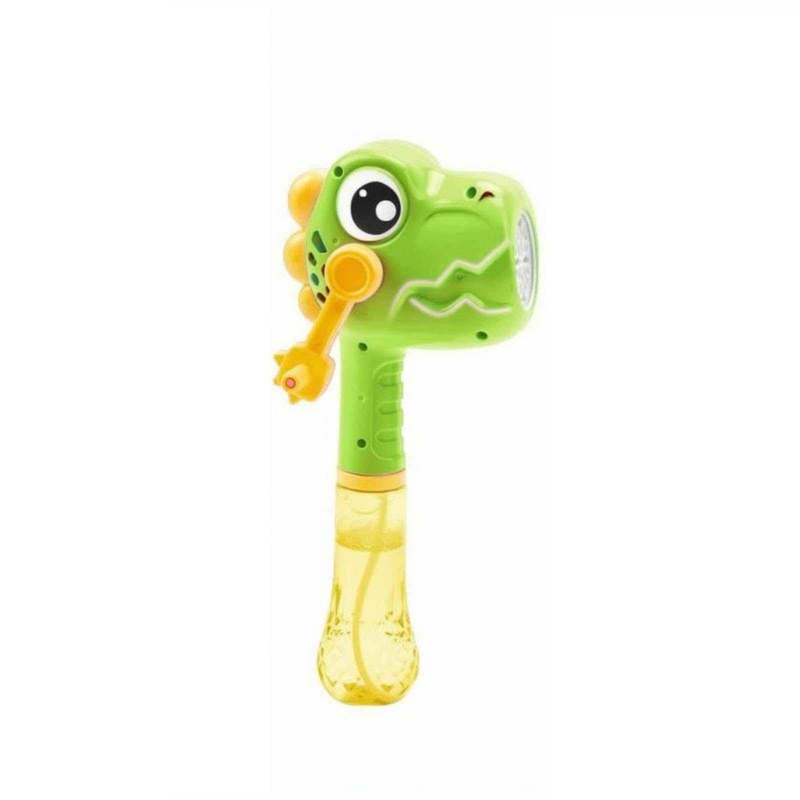 Máquina Burbujas Dragón Compacta Máquina Burbujas Manual con Manija sin Ftalatos para Diversión Libre, Verde, 10 Pack Líquido