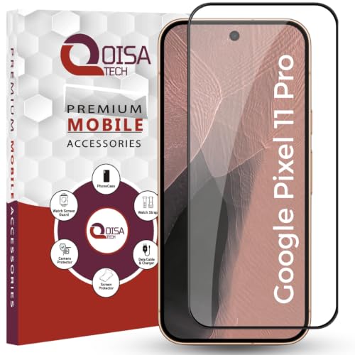 Image of Premium Tempered Glass Screen Protector Guard For Google Pixel 11 Pro 5G (6.3 Inch, Pack of 1) | Edge to Edge Coverage With Easy to installation kit
