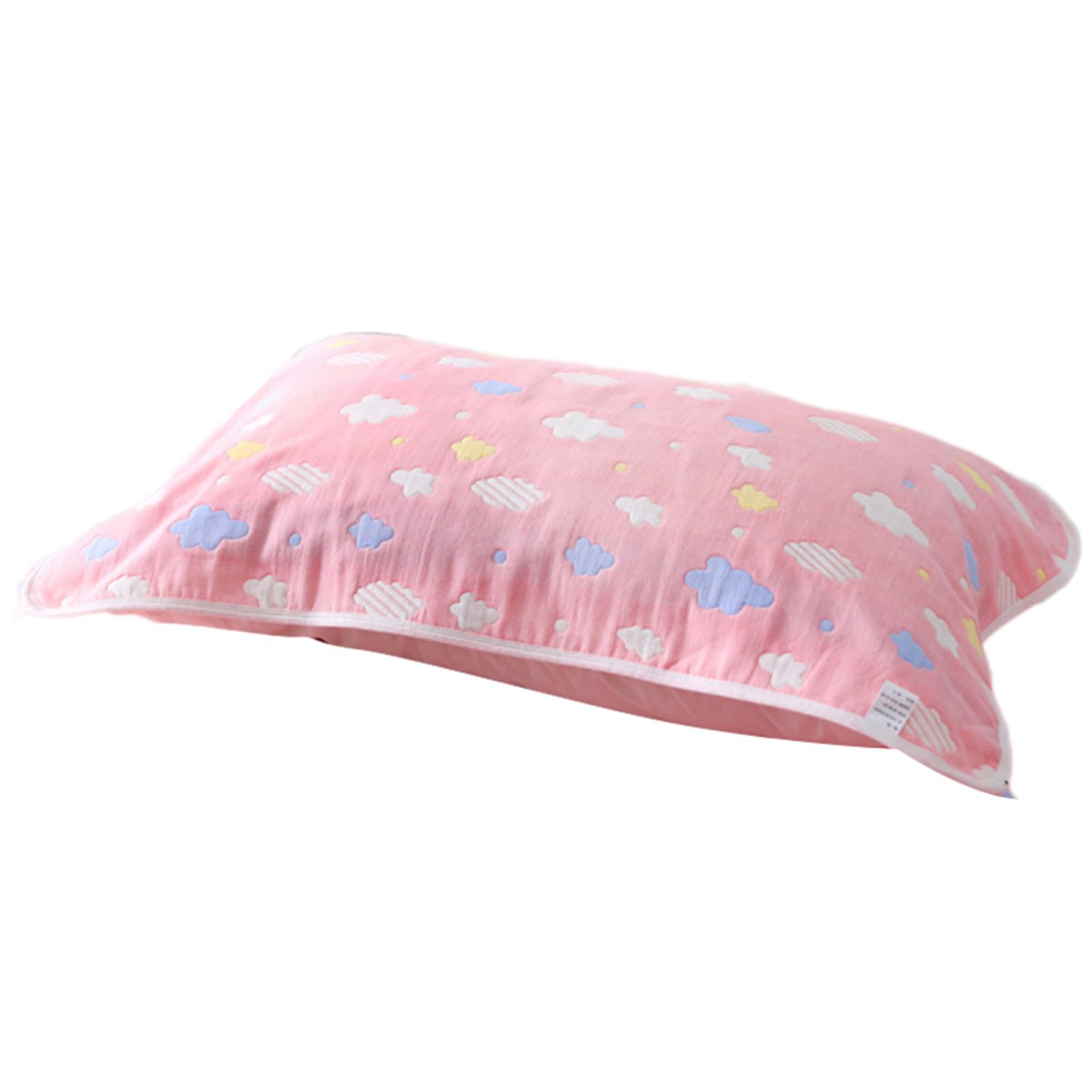 Tsophreniq Pillow Towel Featurings Cartoon Patterns for Comfortable Sleep Restful Night Hypoallergenics Pillow Covers Zippers Pillowcase