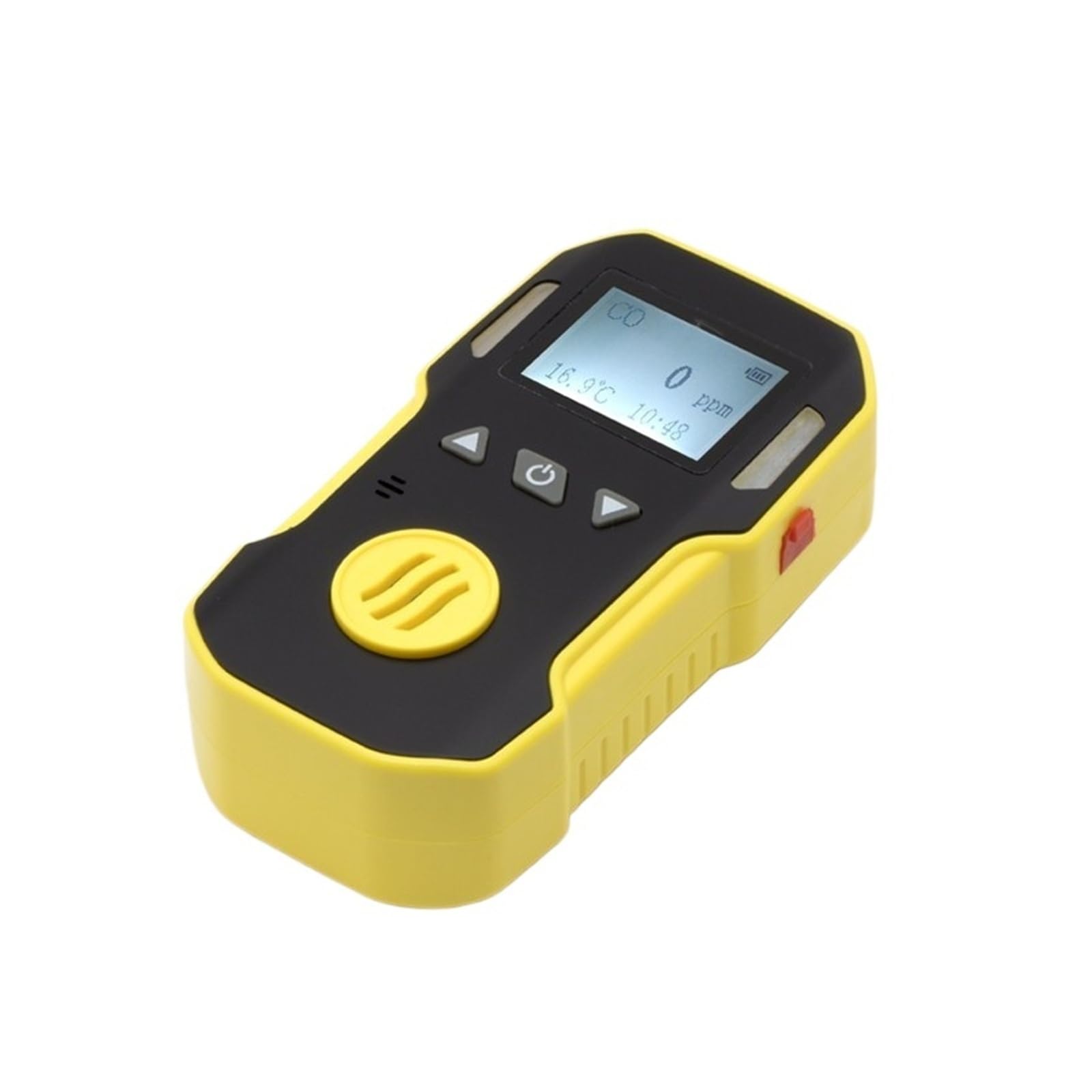 Detector de Fugas Gas Profesional, Monitor C2H4 portátil, analizador con Sistema Alarma for el Trabajo y hogar Alta sensibilidad para Laboratorio