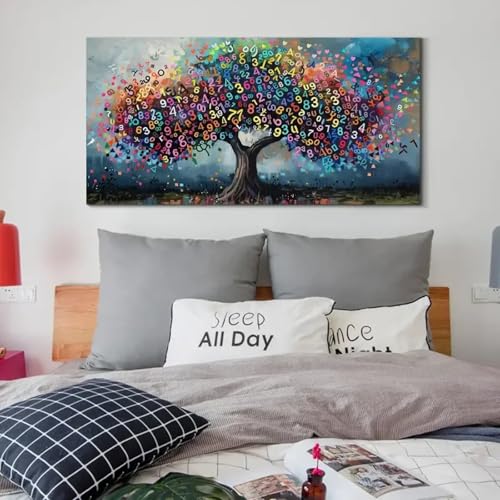 Toile Arbre de Vie pour raviver un mur vide tableau encadré - 3