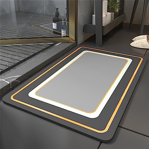 keepmore tappeto bagno assorbente tappeto bagno antiscivolo tappeto bagno doccia quadrato tappeto bagno pietra diatomite