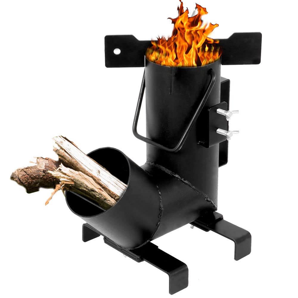 Buy Marada HeavyDuty Portable Wood Burning Rocket Stove For Camping