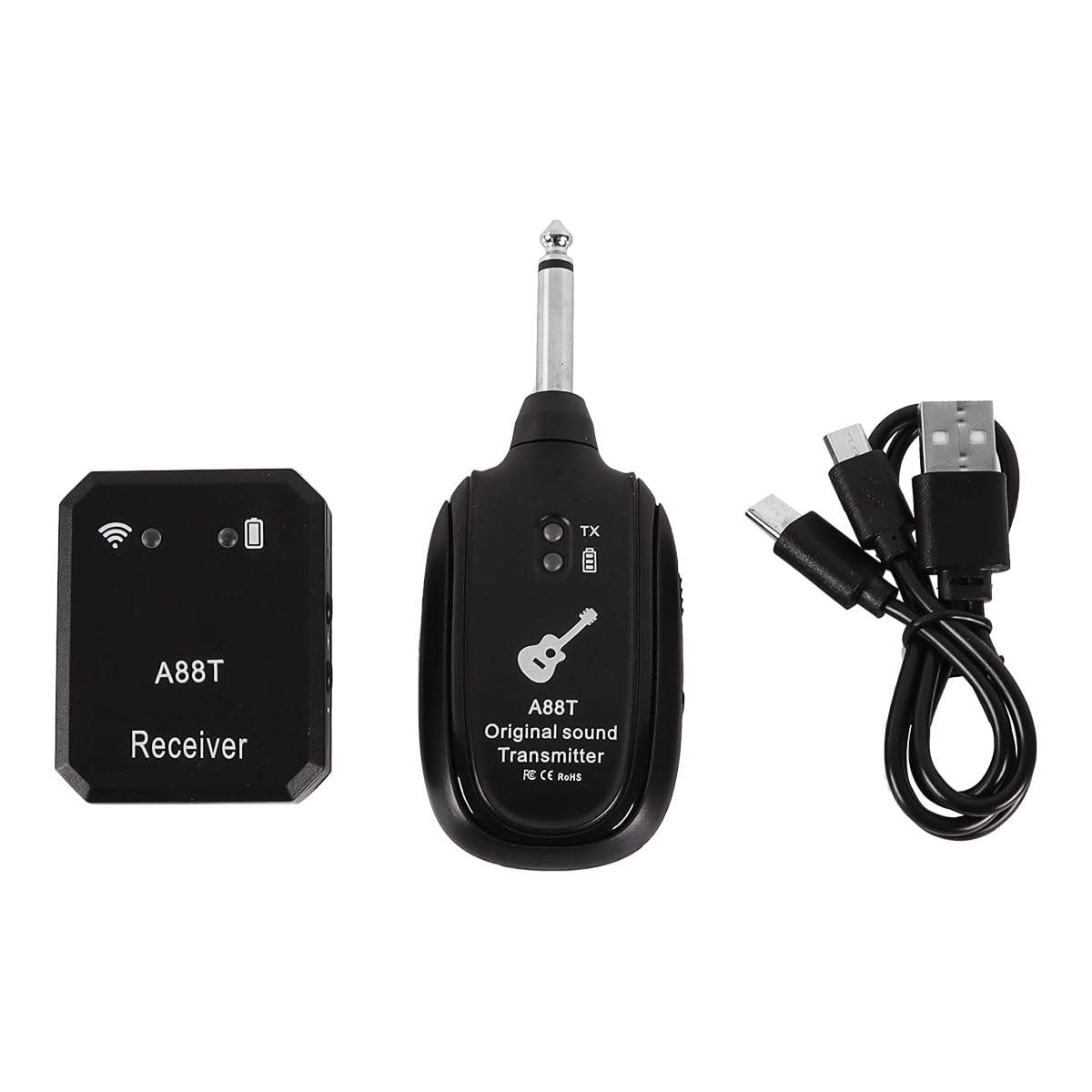 Système de moniteur intra-auriculaire sans fil pour guitare et performance en direct