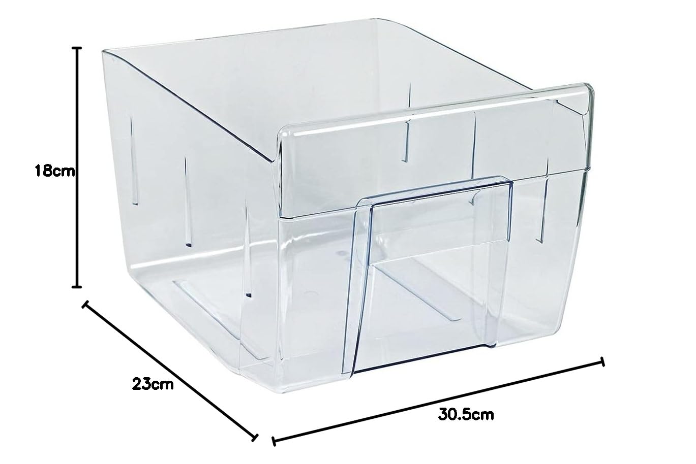 Cassetto Congelatore Per Frigorifero Rex, Electrolux, AEG - Ricambio Originale 2247137124 - Foto 3