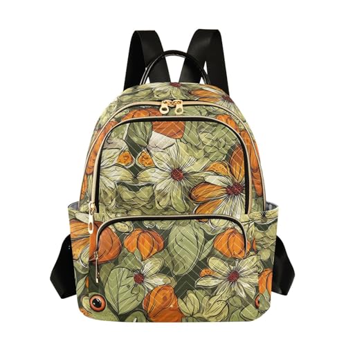 Mochila pequeña de moda para negocios bolso versátil de 12.5 pulgadas con compartimentos