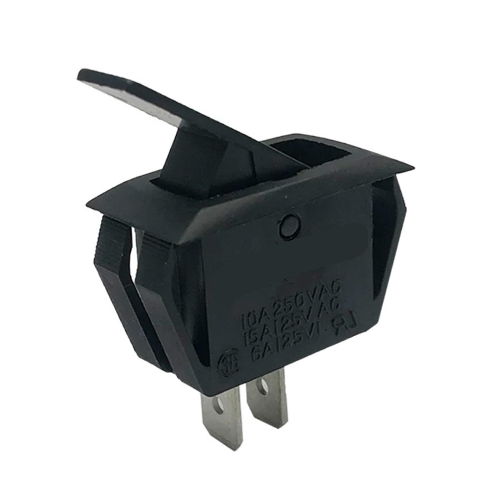 AARTERZZA Rocker Switch ZE-205A 15 A and 250 V, Normally Open, 2 Positions and 2 Pins, for Electrical Equipment.