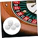 CORHAD 5pcs Wheel Beads Game Prop Roulette Wheel Beads Sturdy Material for Festivals