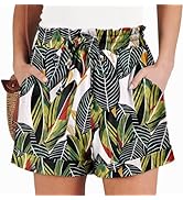 Angerella Women Casual Shorts Drawstring Comfy Elastic Waist Shorts Summer Pull On Short Pants wi...
