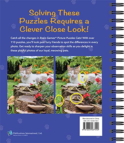 Brain Games - Picture Puzzles: Cats