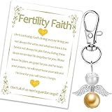 MKISHINE Infertility gifts, IVF Support Gift, Miscarriage gift, IVF, Infertility Wish, Strength, Women Fertility Faith