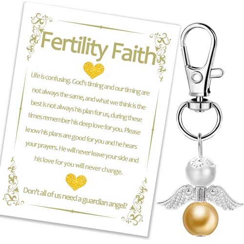 MKISHINE Infertility gifts, IVF Support Gift, Miscarriage gift, IVF, Infertility Wish, Strength, Women Fertility Faith