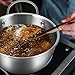 ABOOFAN Mixing Bowl with Handle Stainless Steel Ramen Pot for Home Cooking for Salad Instant Noodles and More Suitable for All Stove