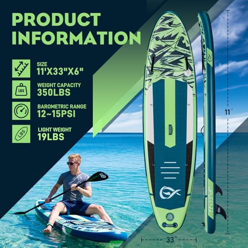 11' Inflatable Stand Up Paddle Boards  - image 2