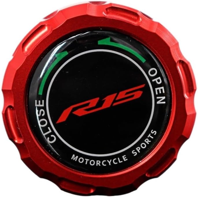 Motorcycle Oil Filler Caps, Cylinder Oil Reservoir Cover Cap For YZFR15 R15 2011-2014 Motorcycle Filter Fluid Rear Brake Master