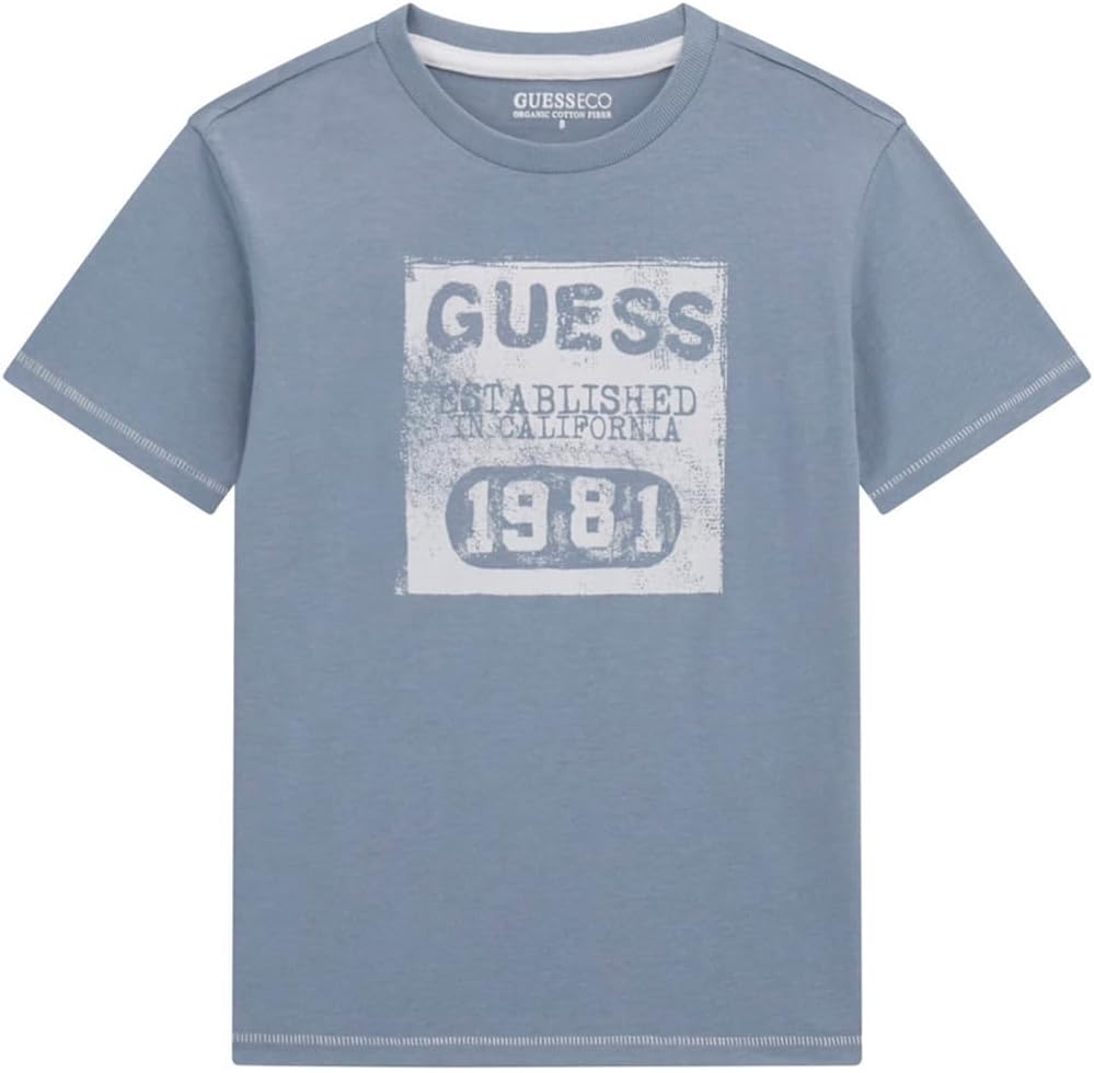 GUESS Boys Eco Short Sleeve T-Shirt