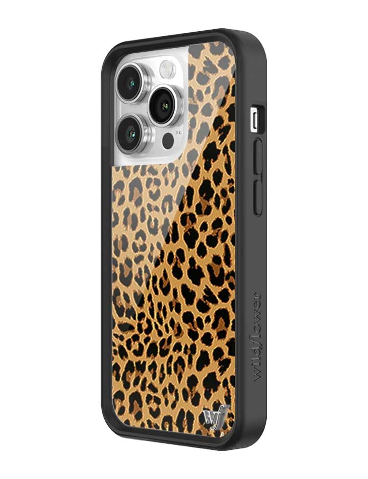 Image of Wildflower Cases - iPhone 14 Pro Compatible - Meow - Brown