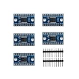 DEVMO 5pcs 3.3V 5V TXS0108E High Speed Full Duplex Shifter 8 Way 8 Channel Logic Level Conversion Module 8-Bit 8 CH Logic Level Bi-Directional Voltage Converter Compatible with Ar-duino Raspberry Pi