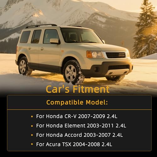 Image of Head Gasket Set with Bolts, 2.4L, HS26243PT HGS228 for Honda Accord /CR-V /Element for Acura TSX 2.4L L4 16V DOHC 03-11 Replace# K24A2 K24A4 K24A8 K24Z1(48pcs)