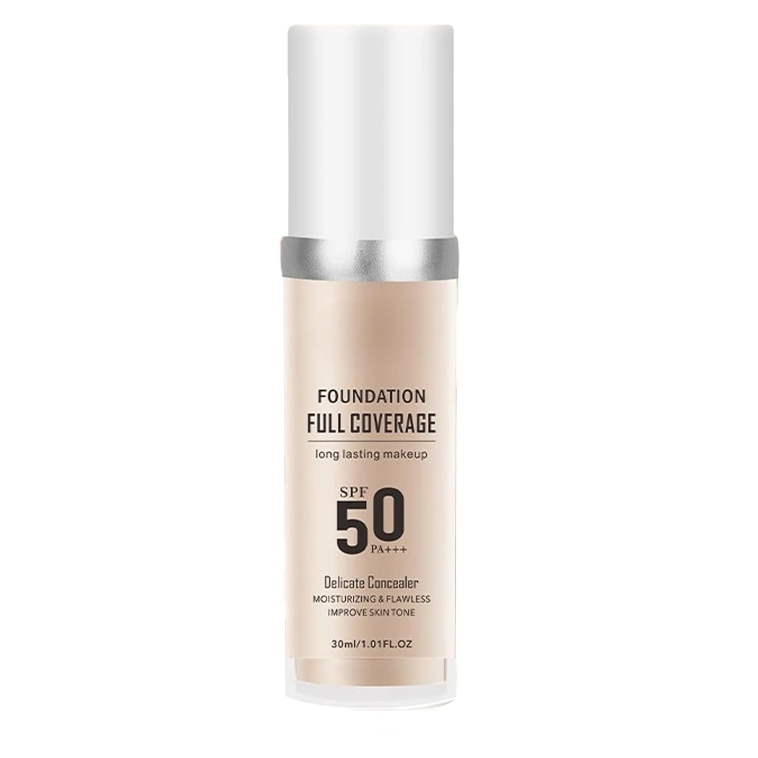 Lightweight Skin Tint & Moisturising Foundation - Sheer to Medium Coverage, Hydrating, Natural Finish, for a Healthy, Even Skin Tone All Day (01)