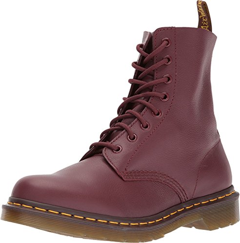 Product Image of the Dr. Martens Women's 1460 Pascal Virginia Combat Boot, Cherry Red, 5