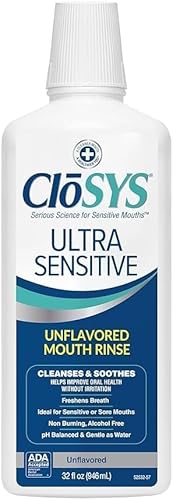 Closys Mouthwash, Unflavored, 32 oz